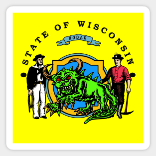 WISCONSIN HODAG Sticker